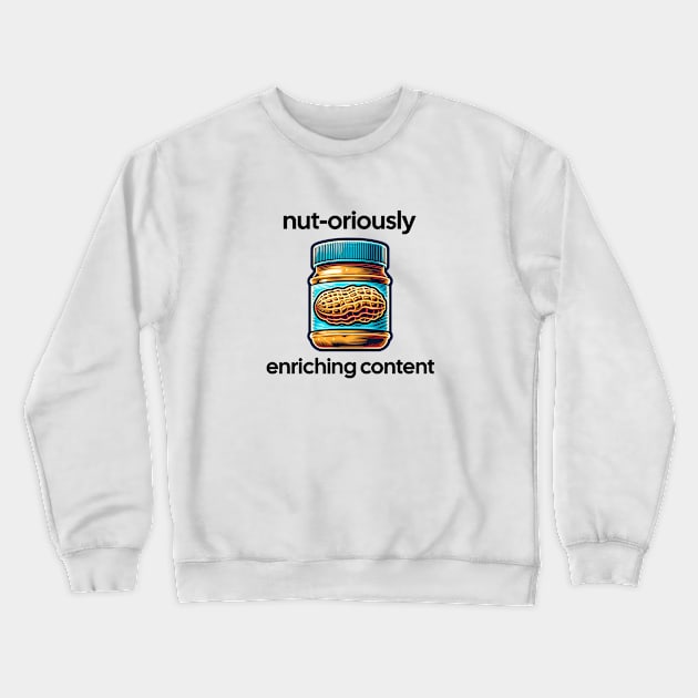 Peanut Butter Toast Kawaii Breakfast Yummy Vintage Sandwich Since Crewneck Sweatshirt by Flowering Away